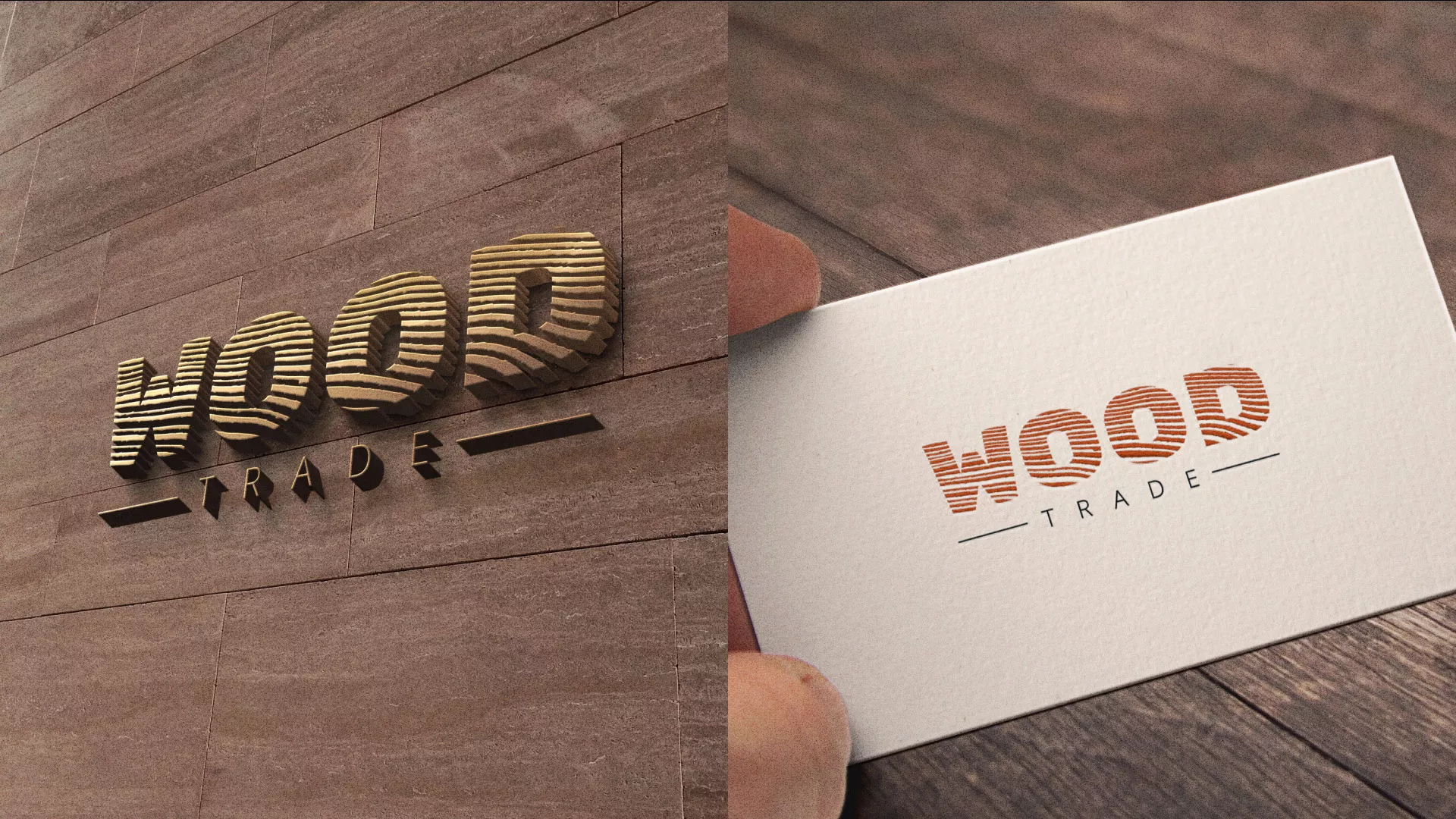 Разработка логотипа для компании «Wood Trade» в Сурске