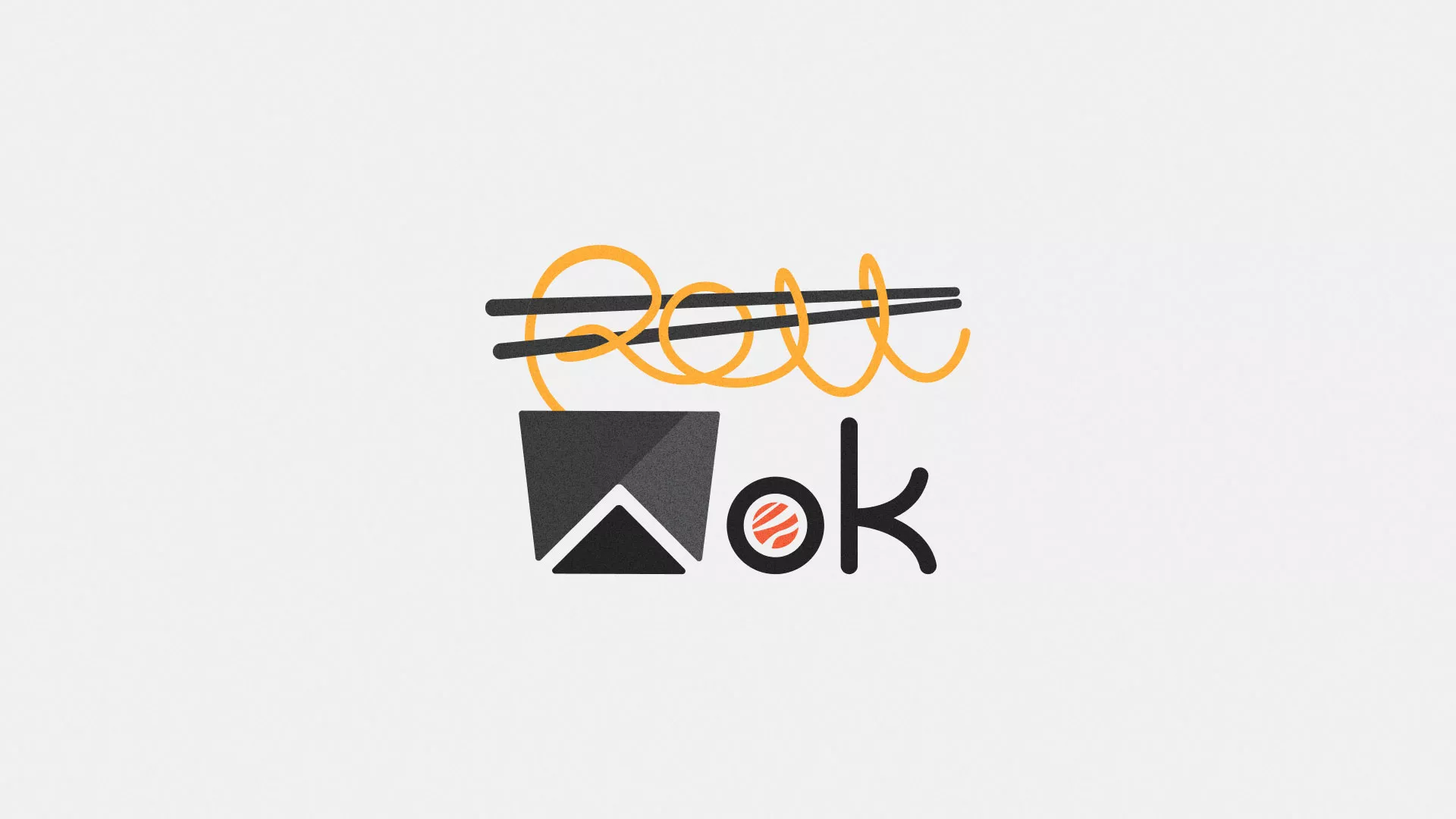 Разработка логотипа в Сурске для суши-бара «Roll Wok Club» Разработка логотипа в Сурске для суши-бара «Roll Wok Club»